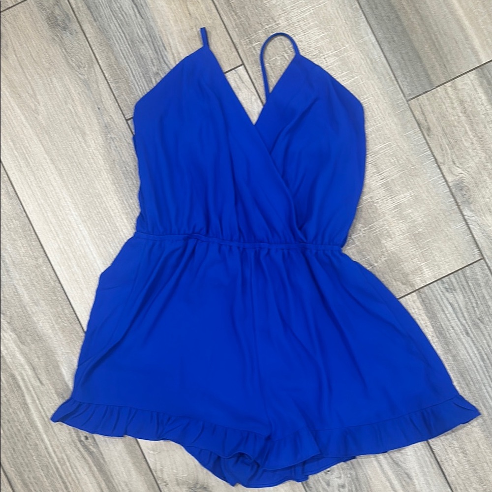 Blue Romper